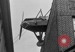 Image of landing on roof New York United States USA, 1933, second 55 stock footage video 65675072248