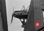 Image of landing on roof New York United States USA, 1933, second 56 stock footage video 65675072248