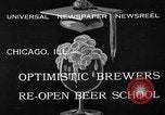 Image of brewers make beer after prohibition ends Chicago Illinois USA, 1933, second 4 stock footage video 65675072249