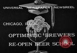 Image of brewers make beer after prohibition ends Chicago Illinois USA, 1933, second 6 stock footage video 65675072249