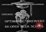 Image of brewers make beer after prohibition ends Chicago Illinois USA, 1933, second 7 stock footage video 65675072249