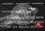 Image of Malcolm Campbell Daytona Beach Florida USA, 1933, second 10 stock footage video 65675072250