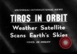 Image of TIROS weather satellite Cape Canaveral Florida USA, 1960, second 1 stock footage video 65675072253
