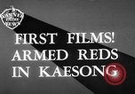 Image troupes chinoises communistes Kaesong Corée, 1951, de la seconde 4 séquences d'archives historiques vidéo 65675072263