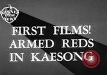 Image troupes chinoises communistes Kaesong Corée, 1951, de la seconde 6 séquences d'archives historiques vidéo 65675072263