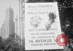 Standbild Steuerprotest für Filme New York City USA, 1961, aus Sekunde 3 historischem Filmmaterial Videoclip 65675072265