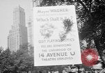 Standbild Steuerprotest für Filme New York City USA, 1961, aus Sekunde 6 historischem Filmmaterial Videoclip 65675072265