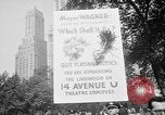 Standbild Steuerprotest für Filme New York City USA, 1961, aus Sekunde 7 historischem Filmmaterial Videoclip 65675072265