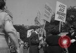 Standbild Steuerprotest für Filme New York City USA, 1961, aus Sekunde 52 historischem Filmmaterial Videoclip 65675072265