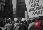 Standbild Steuerprotest für Filme New York City USA, 1961, aus Sekunde 62 historischem Filmmaterial Videoclip 65675072265