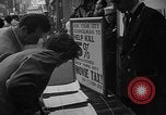 Standbild Film steuern Protest New York City USA, 1954, aus Sekunde 14 historischem Filmmaterial Videoclip 65675072267