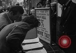 Standbild Film steuern Protest New York City USA, 1954, aus Sekunde 17 historischem Filmmaterial Videoclip 65675072267
