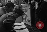 Standbild Film steuern Protest New York City USA, 1954, aus Sekunde 18 historischem Filmmaterial Videoclip 65675072267