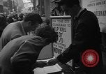 Standbild Film steuern Protest New York City USA, 1954, aus Sekunde 20 historischem Filmmaterial Videoclip 65675072267