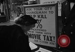 Standbild Film steuern Protest New York City USA, 1954, aus Sekunde 23 historischem Filmmaterial Videoclip 65675072267