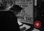 Standbild Film steuern Protest New York City USA, 1954, aus Sekunde 25 historischem Filmmaterial Videoclip 65675072267