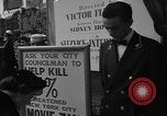 Standbild Film steuern Protest New York City USA, 1954, aus Sekunde 29 historischem Filmmaterial Videoclip 65675072267