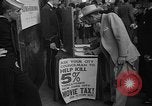 Standbild Film steuern Protest New York City USA, 1954, aus Sekunde 31 historischem Filmmaterial Videoclip 65675072267