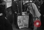 Standbild Film steuern Protest New York City USA, 1954, aus Sekunde 33 historischem Filmmaterial Videoclip 65675072267