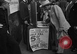 Standbild Film steuern Protest New York City USA, 1954, aus Sekunde 34 historischem Filmmaterial Videoclip 65675072267