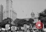 Image of movie tax protest in New York New York City USA, 1961, second 4 stock footage video 65675072269