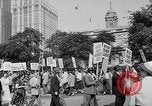 Image of movie tax protest in New York New York City USA, 1961, second 9 stock footage video 65675072269