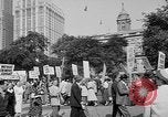 Image of movie tax protest in New York New York City USA, 1961, second 10 stock footage video 65675072269