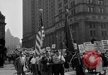Image of movie tax protest in New York New York City USA, 1961, second 12 stock footage video 65675072269