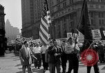 Image of movie tax protest in New York New York City USA, 1961, second 14 stock footage video 65675072269