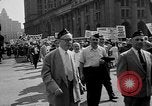 Image of movie tax protest in New York New York City USA, 1961, second 19 stock footage video 65675072269