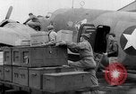Image of loading airplane with movies for troops overseas New York United States USA, 1943, second 32 stock footage video 65675072285