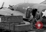 Image of loading airplane with movies for troops overseas New York United States USA, 1943, second 38 stock footage video 65675072285