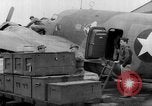 Image of loading airplane with movies for troops overseas New York United States USA, 1943, second 39 stock footage video 65675072285