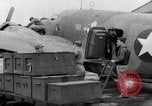 Image of loading airplane with movies for troops overseas New York United States USA, 1943, second 41 stock footage video 65675072285