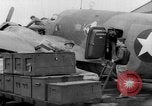 Image of loading airplane with movies for troops overseas New York United States USA, 1943, second 42 stock footage video 65675072285