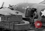 Image of loading airplane with movies for troops overseas New York United States USA, 1943, second 43 stock footage video 65675072285