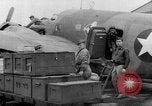 Image of loading airplane with movies for troops overseas New York United States USA, 1943, second 44 stock footage video 65675072285
