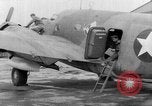 Image of loading airplane with movies for troops overseas New York United States USA, 1943, second 45 stock footage video 65675072285