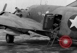 Image of loading airplane with movies for troops overseas New York United States USA, 1943, second 46 stock footage video 65675072285