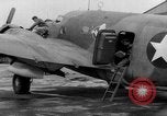 Image of loading airplane with movies for troops overseas New York United States USA, 1943, second 48 stock footage video 65675072285