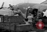 Image of loading airplane with movies for troops overseas New York United States USA, 1943, second 62 stock footage video 65675072285