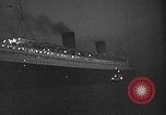 Immagine di Luxury Liner Queen Elizabeth Southampton Inghilterra, 1946, secondo 37 filmato di repertorio 65675072300
