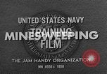 Image of Minesweeping Boat United States USA, 1958, second 10 stock footage video 65675072322