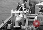 Image of moored minesweeping United States USA, 1958, second 37 stock footage video 65675072324