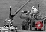 Image of moored minesweeping United States USA, 1958, second 48 stock footage video 65675072324