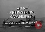 Image of acoustic minesweeping United States USA, 1958, second 7 stock footage video 65675072326