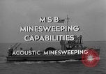 Image of acoustic minesweeping United States USA, 1958, second 9 stock footage video 65675072326