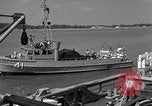 Image of acoustic minesweeping United States USA, 1958, second 54 stock footage video 65675072326