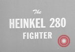Standbild Heinkel He 280 Deutschland, 1947, aus Sekunde 1 historischem Filmmaterial Videoclip 65675072356