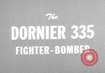Standbild Dornier Do 335 Deutschland, 1947, aus Sekunde 1 historischem Filmmaterial Videoclip 65675072357